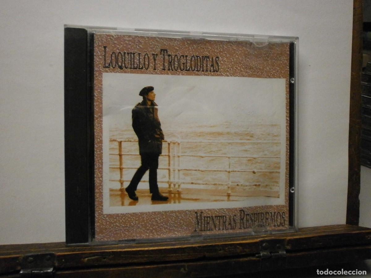 CDs de m&uacute;sica: cd loquillo y trogloditas mientras respiremos