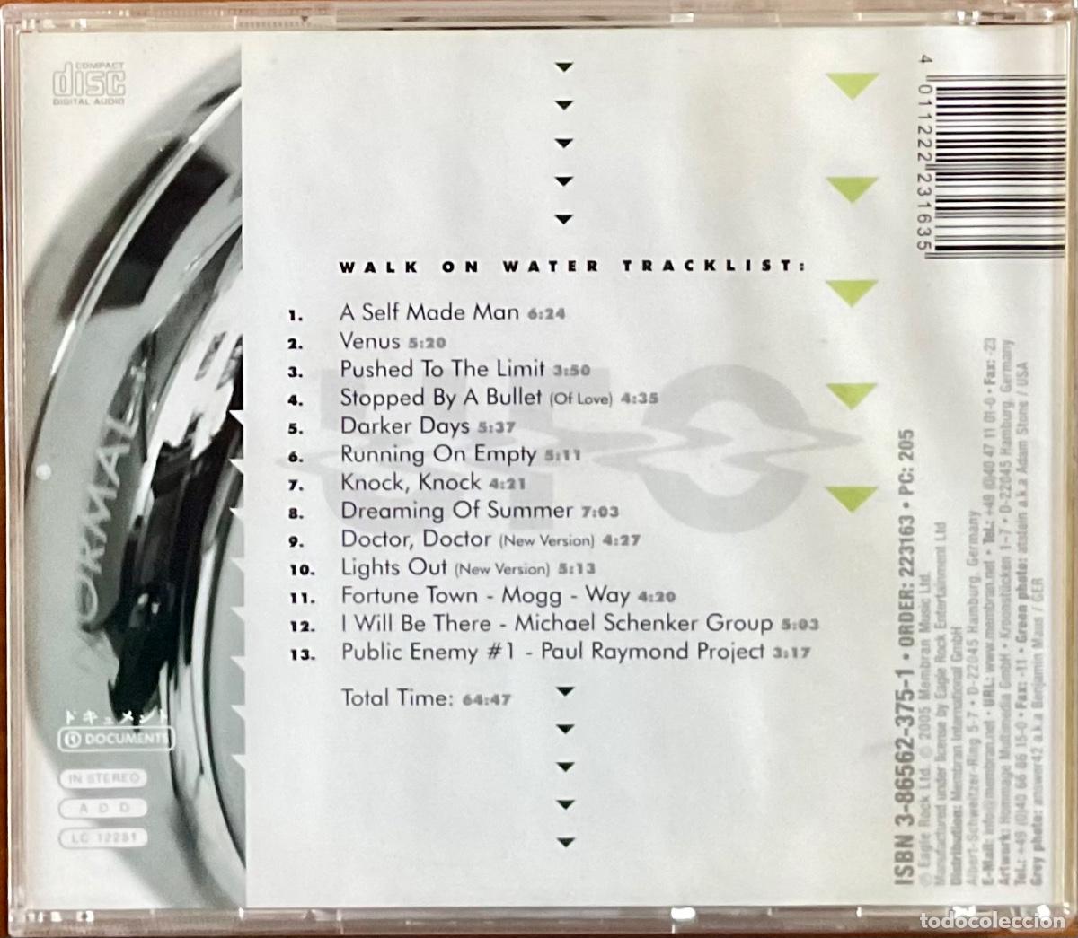 CDs de m&uacute;sica: UFO &mdash;- WALK ON WATER - Foto 2