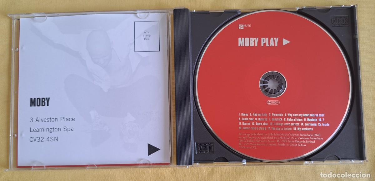 CDs de m&uacute;sica: MOBY - PLAY - Mute &ndash; CDStumm172 - UK 1999 - Foto 2