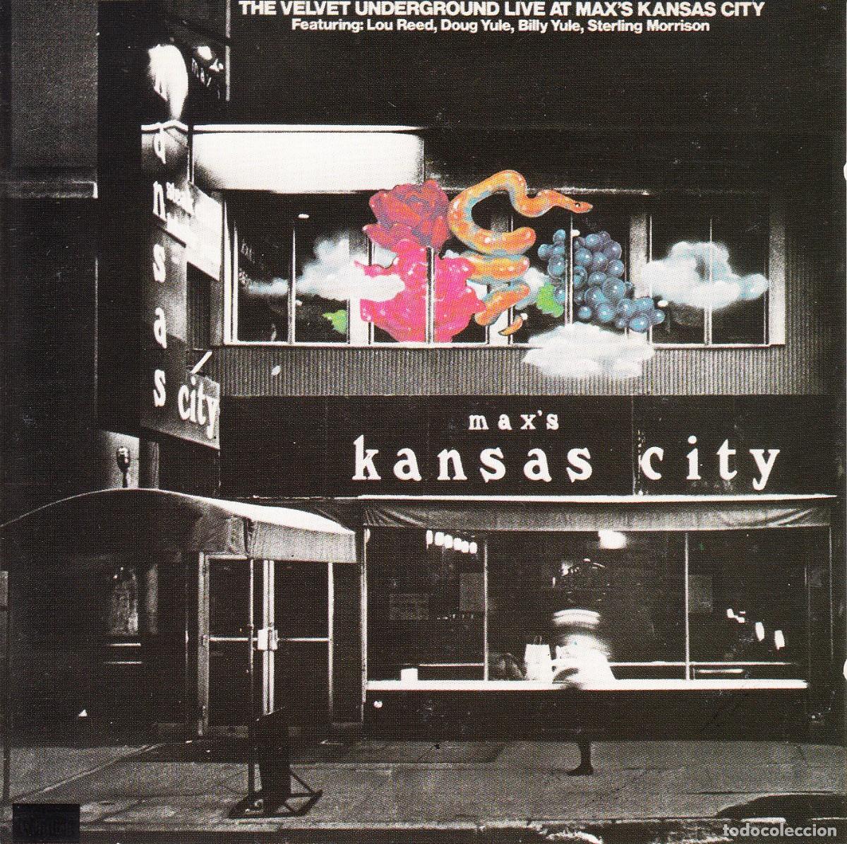 Musik-CDs: THE VELVET UNDERGROUND. LIVE AT MAX KANSAS CITY. CD.