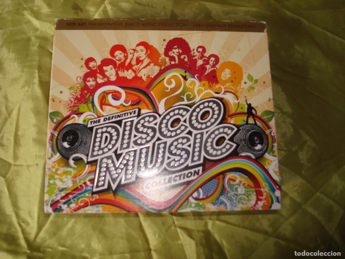CDs de m&uacute;sica: THE DEFINITIVE DISCO MUSIC COLLECTION. 3 CD&acute;S. DIGIPACK. IMPECABLE (#)
