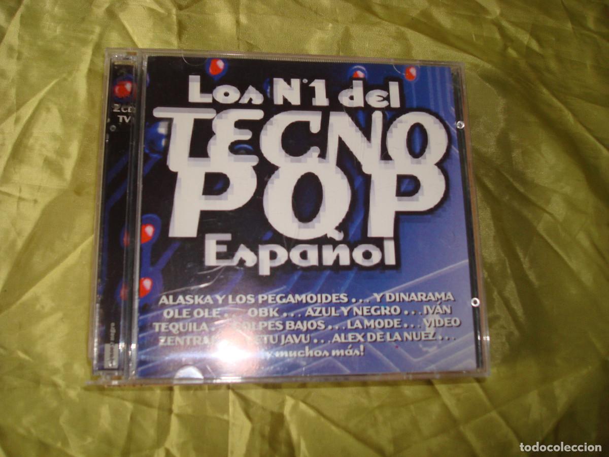 CDs de m&uacute;sica: LOS N&ordm; 1 DEL TECNO POP ESPA&Ntilde;OL. ALASKA Y PEGAMOIDES, OLE OLE..... 2 CD&acute;S