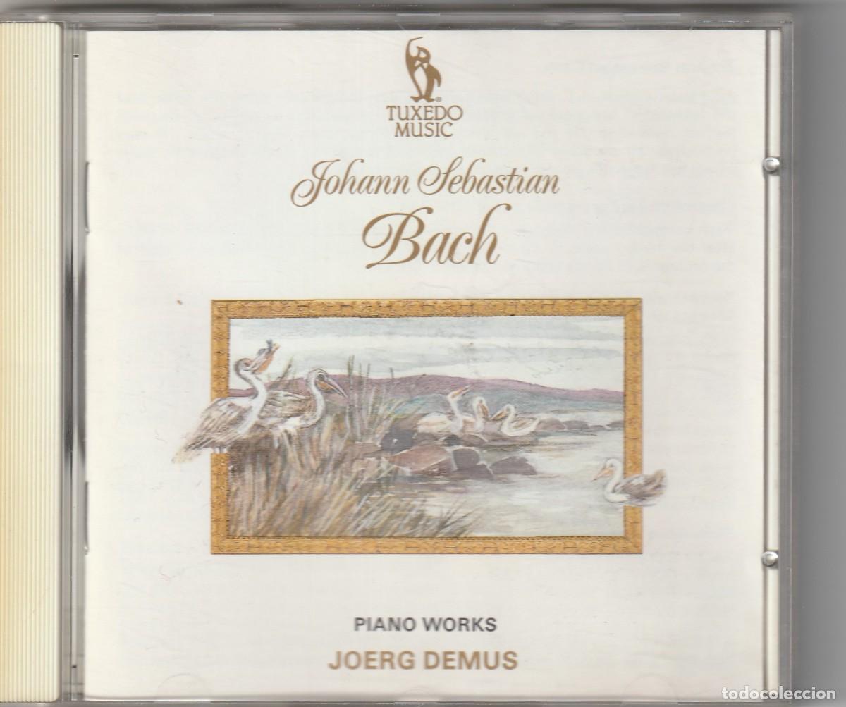 CDs de m&uacute;sica: BACH - PIANO WORKS (CD TUXEDO MUSIC 1990) JOERG DEMUS