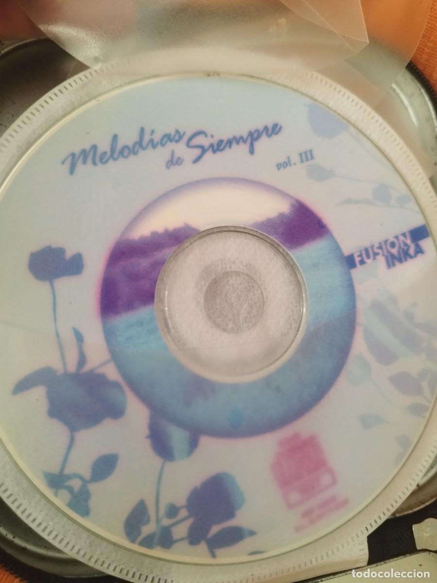 CDs de m&uacute;sica: Melod&iacute;as de siempre, fusi&oacute;n inkam solo cd.