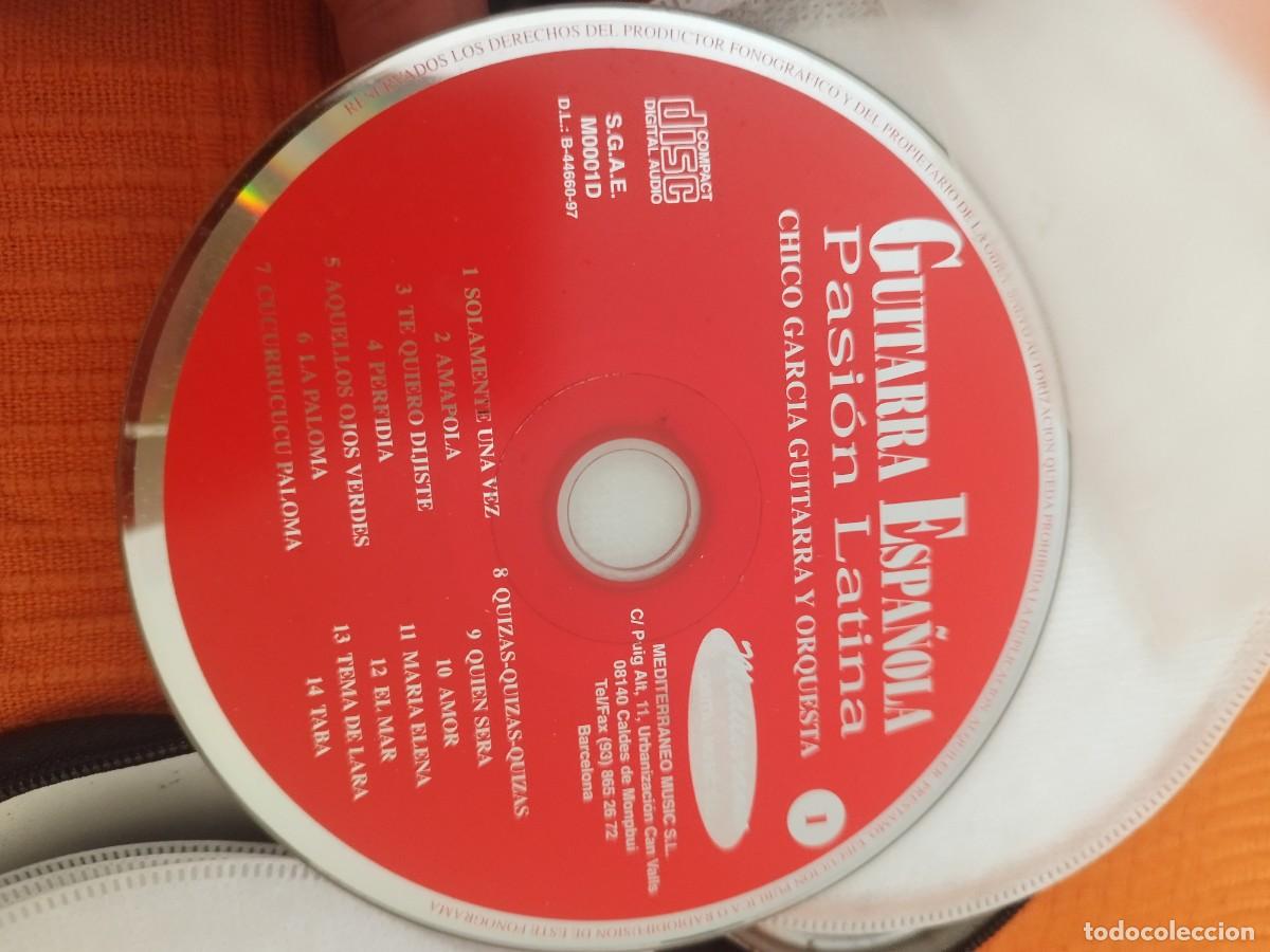 CDs de m&uacute;sica: Guitarra espa&ntilde;ola, passion latina. Solo cd.