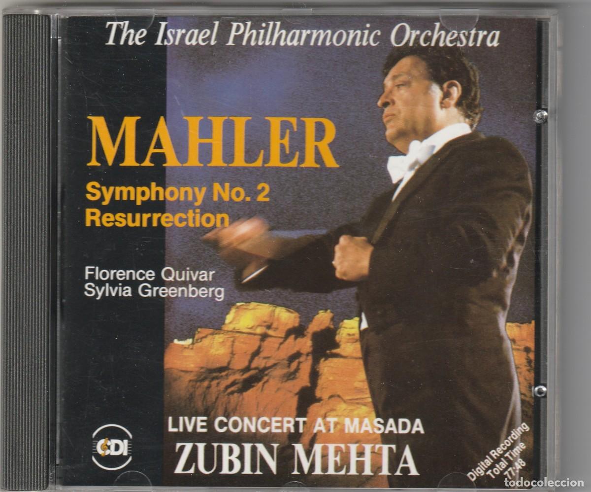 CDs de m&uacute;sica: MAHLER - SYMPHONY NO.2 (CD CDI 1989) ZUBIN METHA