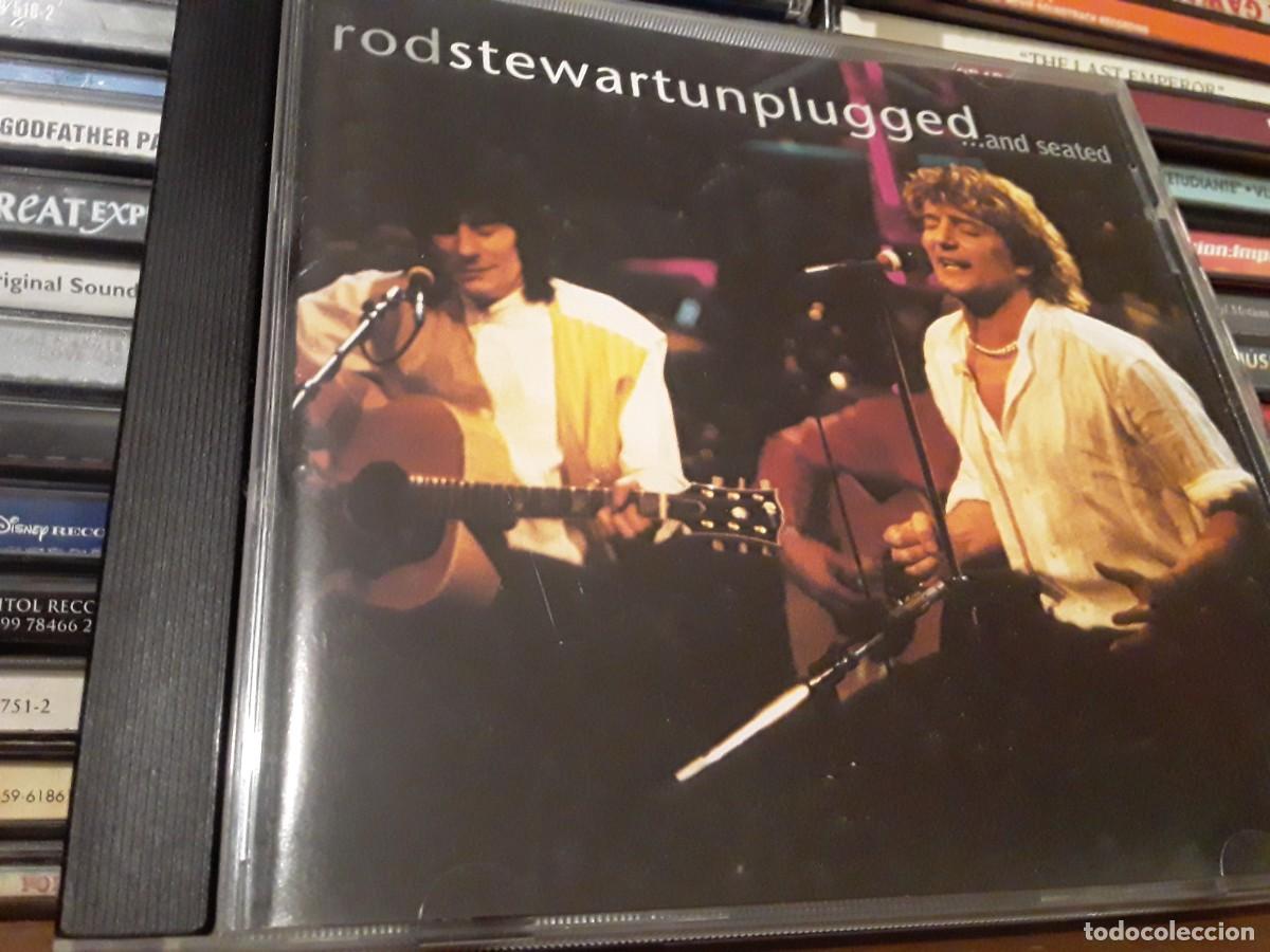 CDs de m&uacute;sica: Rod Stewart With Special Guest Ronnie Wood &ndash; Unplugged ...And Seated -