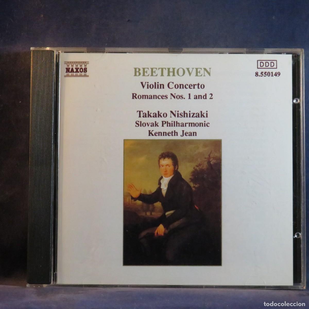 CDs de m&uacute;sica: BEETHOVEN &ndash; VIOLIN CONCERTO / ROMANCES NOS. 1 AND 2 - CD