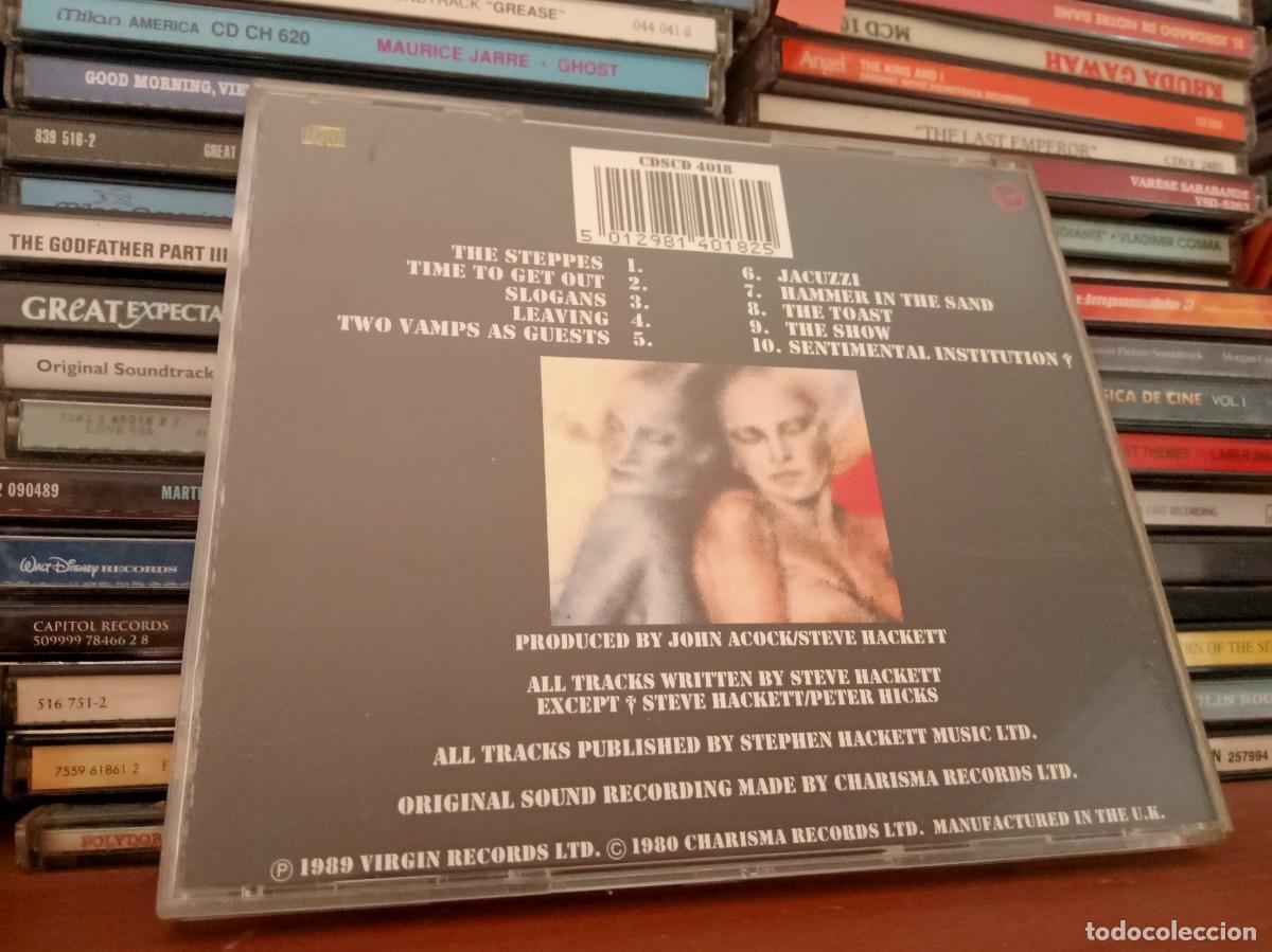 CDs de m&uacute;sica: Steve Hackett &ndash; Defector - cd UK 1989 - Foto 2