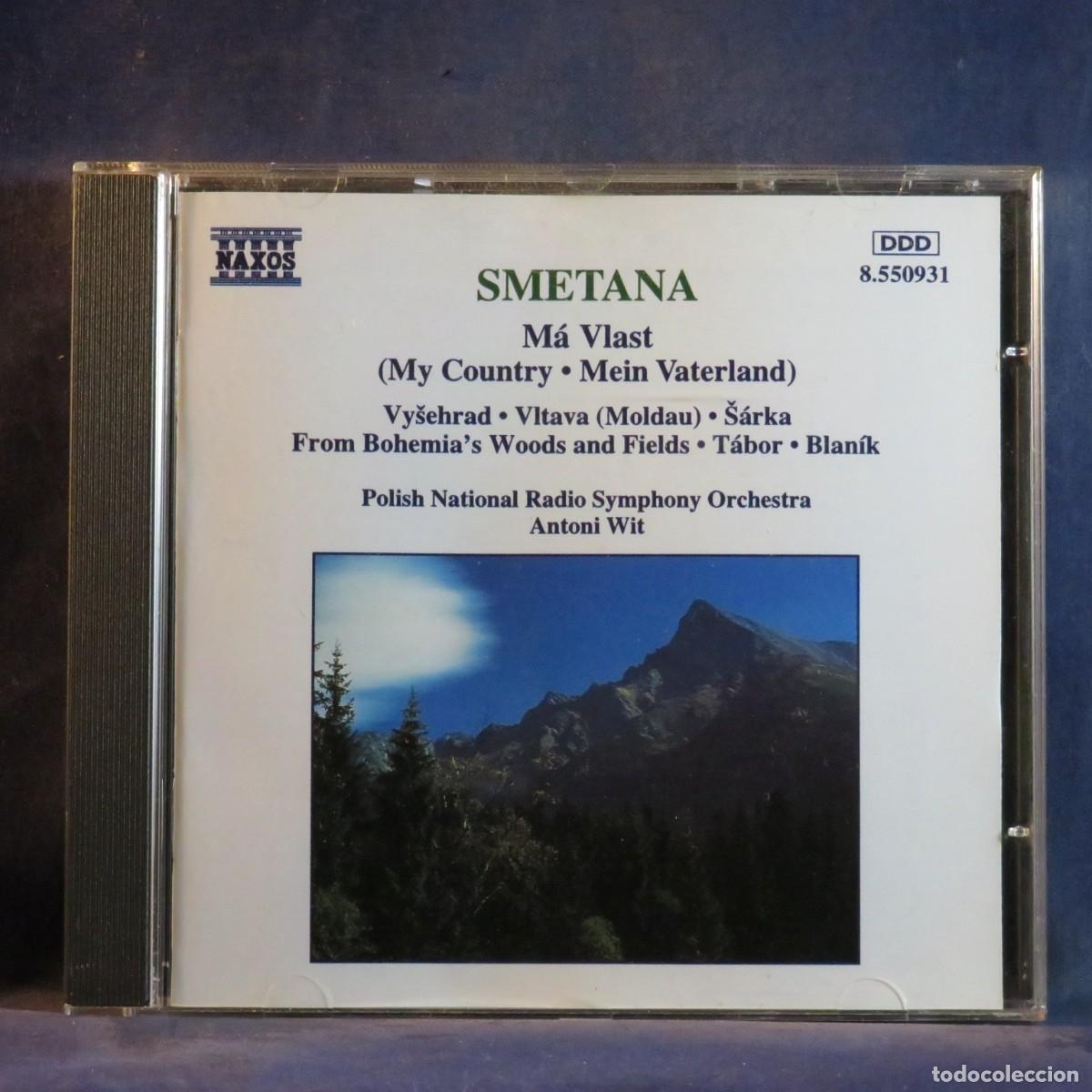 CDs de m&uacute;sica: SMETANA, POLISH NATIONAL RADIO SYMPHONY ORCHESTRA*, ANTONI WIT &ndash; M&Aacute; VLAST - CD