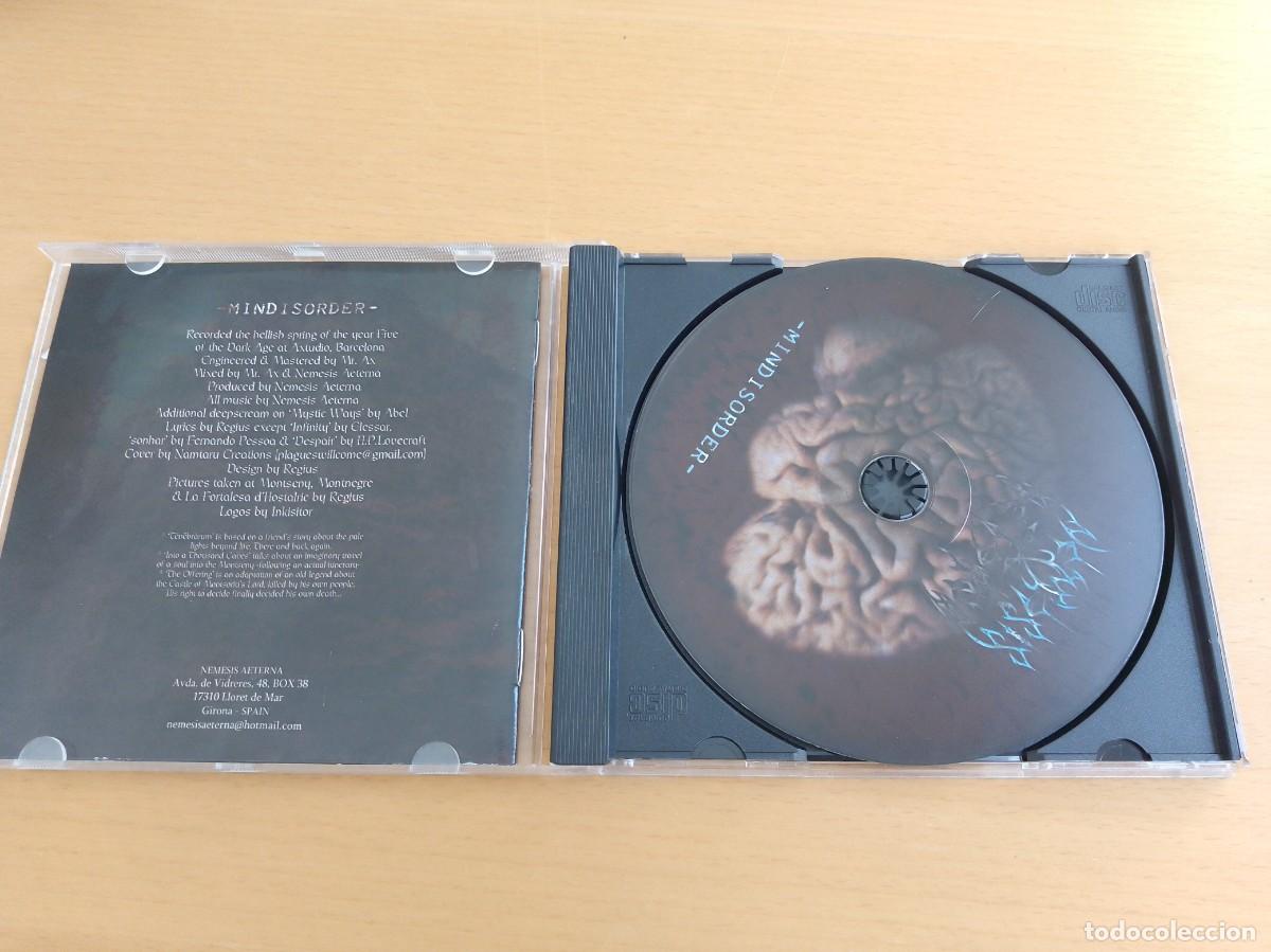 CDs de m&uacute;sica: Nemesis Aeterna- Mindisorder cd - Foto 2