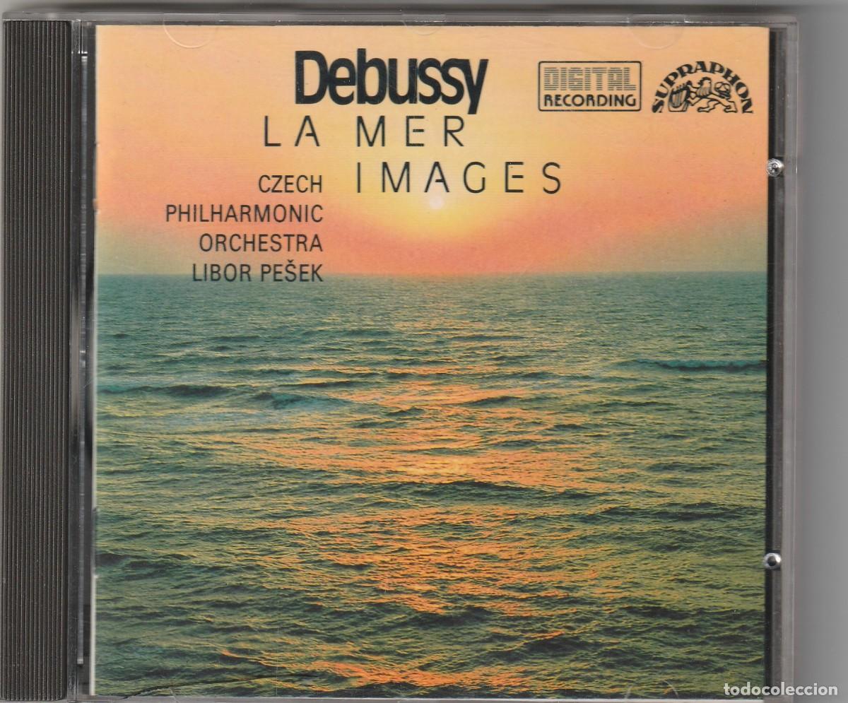 CDs de m&uacute;sica: DEBUSSY - LA MER &middot; IMAGES (CD SUPRAPHON 1990) LIBOR PESEK