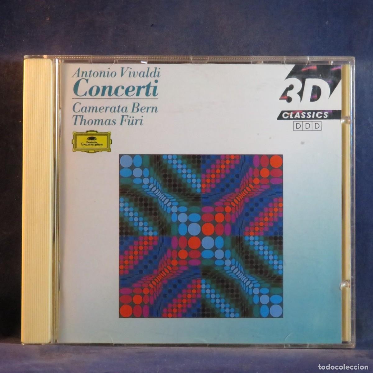 CDs de m&uacute;sica: ANTONIO VIVALDI - CAMERATA BERN &bull; THOMAS F&Uuml;RI &ndash; CONCERTI - CD