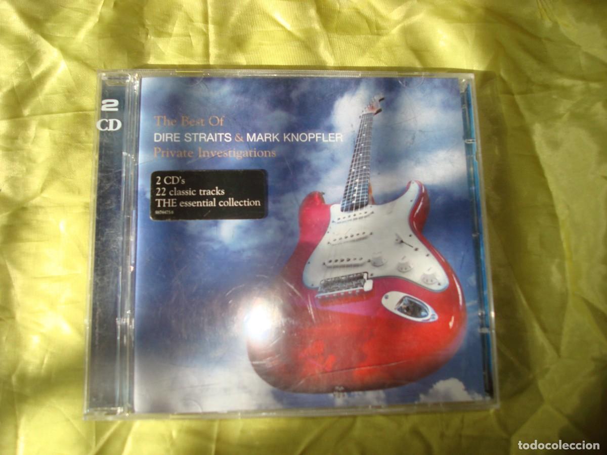 CDs de m&uacute;sica: THE BEST OF DIRE STRAITS & MARK KNOPFLER. PRIVATE INVESTIGATIONS. 2 CD&acute;S. IMPECABLE(#)