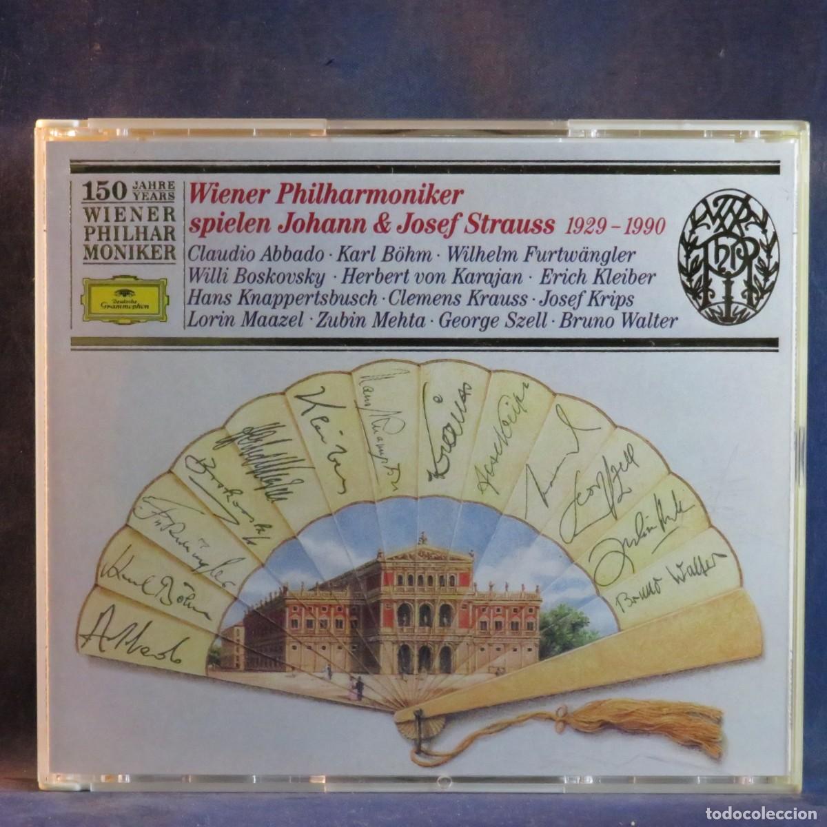 CDs de m&uacute;sica: WIENER PHILHARMONIKER SPIELEN JOHANN & JOSEF STRAUSS 1929&ndash;1990 - 2 CD