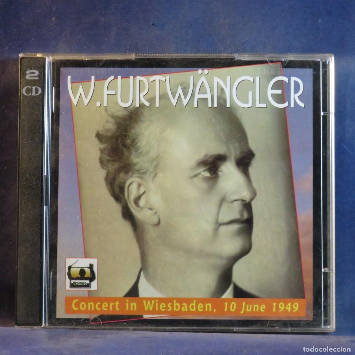CDs de m&uacute;sica: W. FURTW&Auml;NGLER &ndash; CONCERT IN WIESBADEN, 10 JUNE 1949 - 2 CD