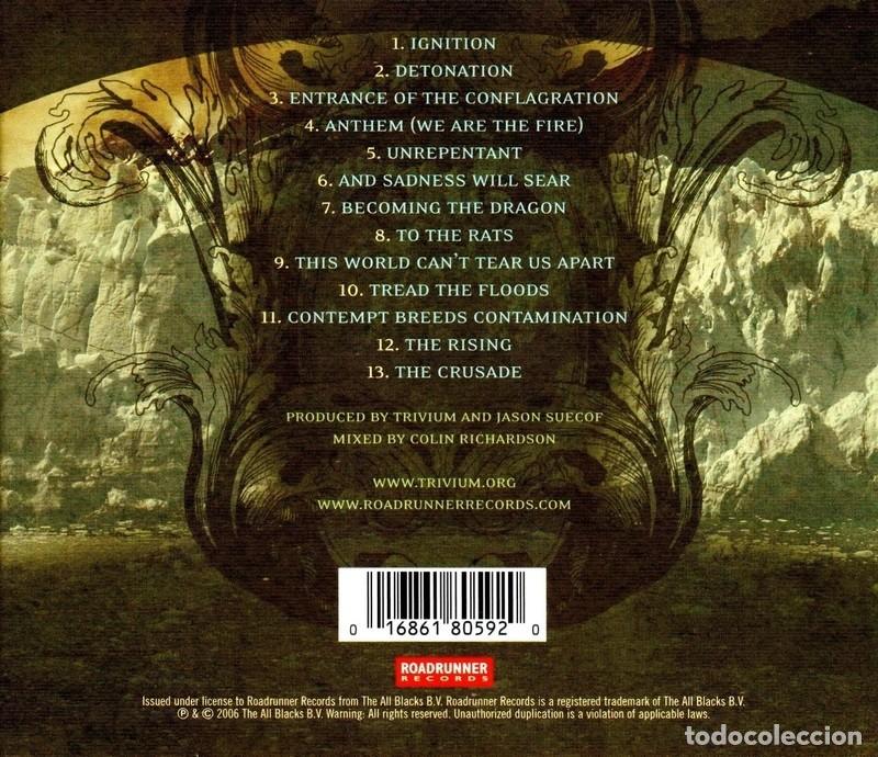CDs de m&uacute;sica: TRIVIUM. THE CRUSADE. CD. - Foto 2