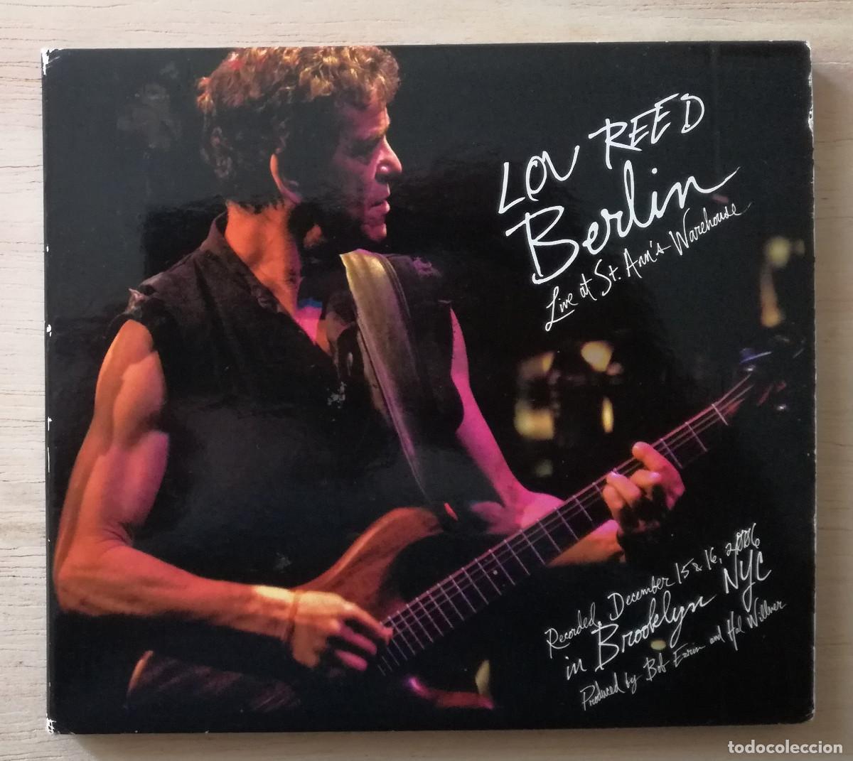 CDs de m&uacute;sica: LOU REED - BERLIN LIVE AT ST. ANN'S WAREHOUSE - DIGIPACK + LIBRETO