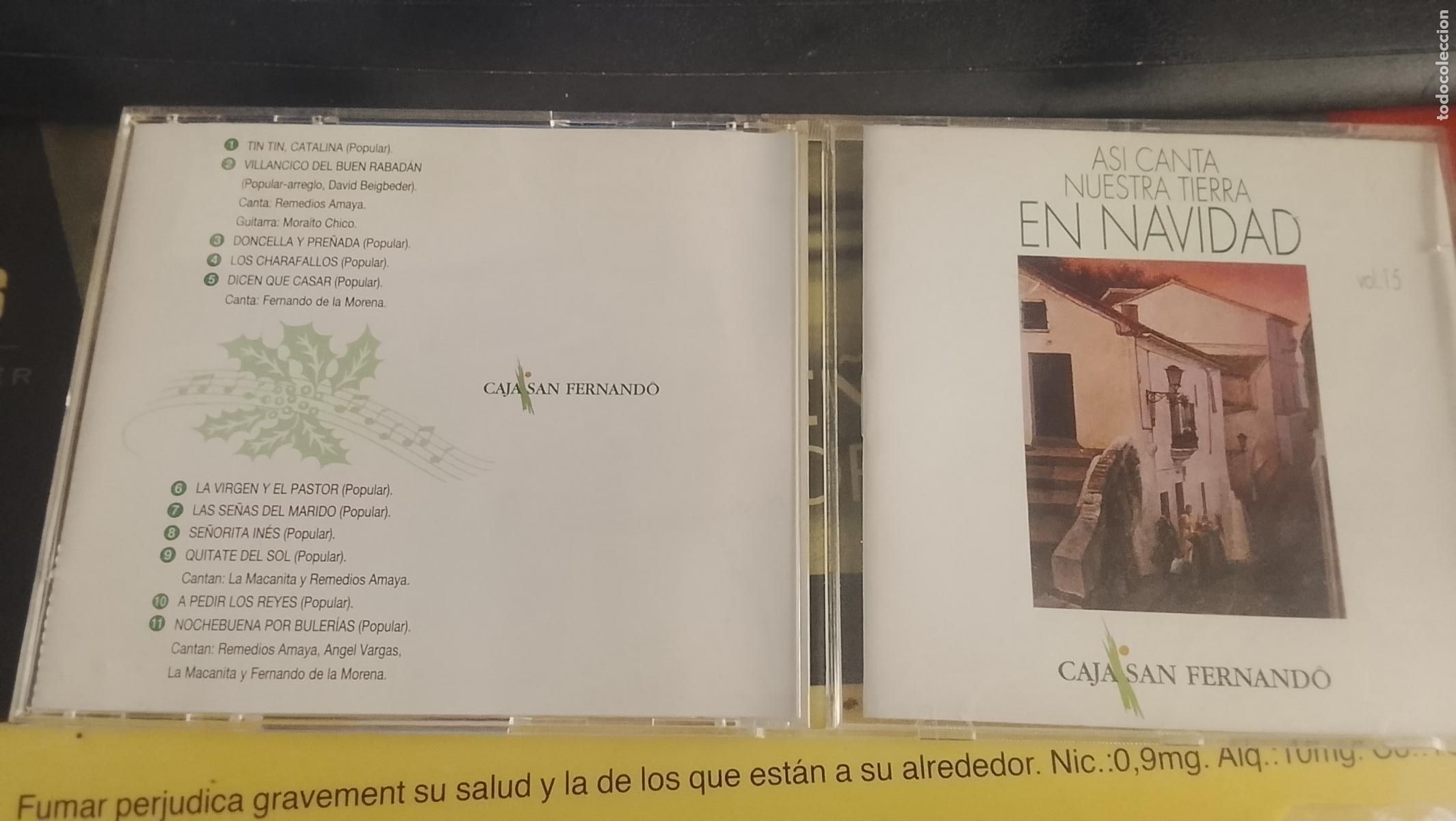CDs de m&uacute;sica: CD AS&Iacute; CANTA EN NAVIDAD. REMEDIOS AMAYA, LA MACANITA ANGEL VARGAS FERNANDO DE LA MORENA