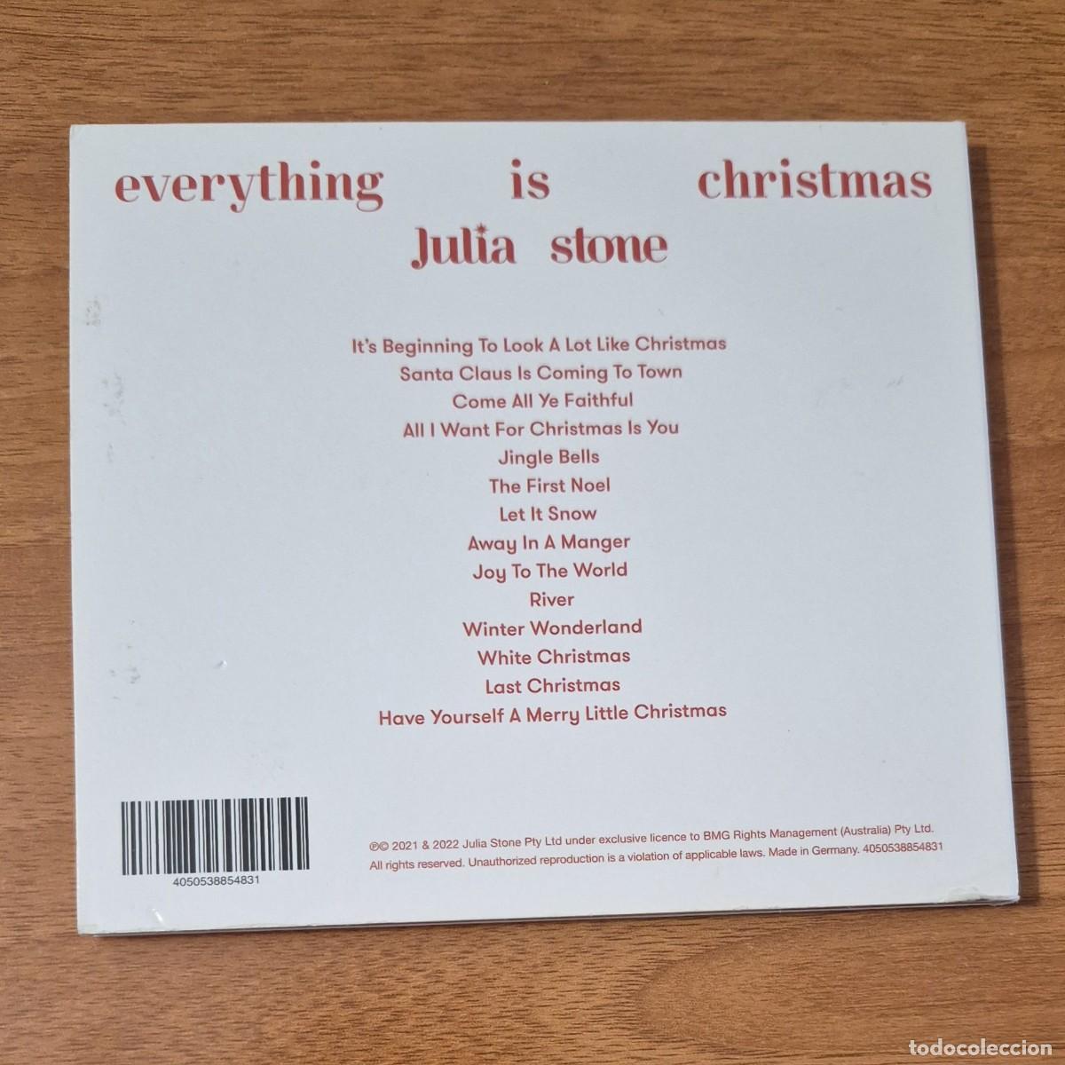 CDs de m&uacute;sica: EVERYTHING IS CHRISTMAS - JULIA STONE (CD) - Foto 2