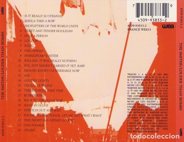 CDs de m&uacute;sica: The Smiths - Louder than Bombs - Foto 2