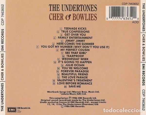 CDs de m&uacute;sica: The Undertones - Cher o Bowlies - Foto 2