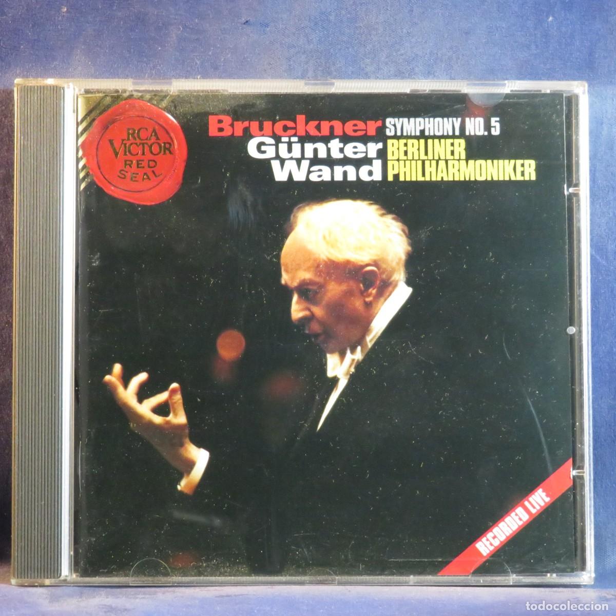 CDs de m&uacute;sica: BRUCKNER, G&Uuml;NTER WAND, BERLINER PHILHARMONIKER &ndash; SYMPHONY NO. 5 - CD