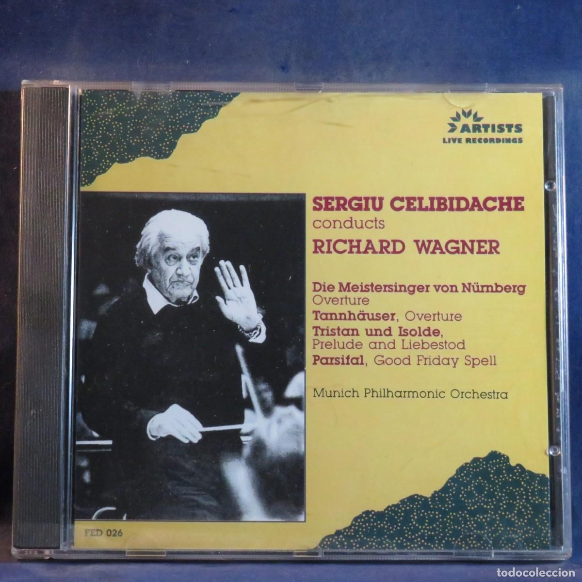 CDs de m&uacute;sica: SERGIU CELIBIDACHE, RICHARD WAGNER, MUNICH PHILHARMONIC ORCHESTRA* &ndash; PRELUDES & OVERTURES - CD