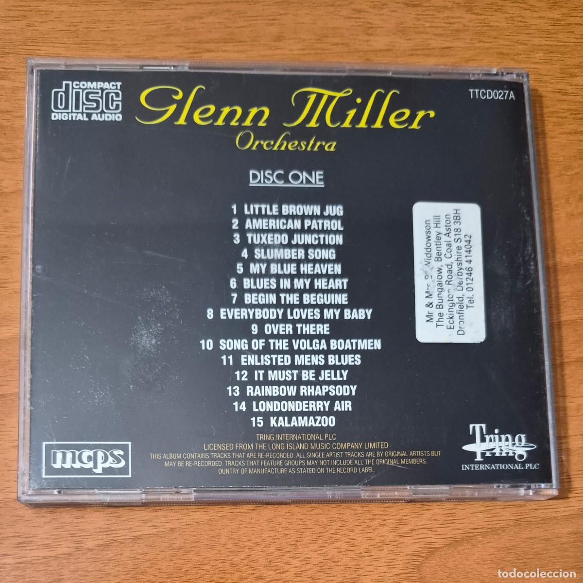 CDs de m&uacute;sica: MOONLIGHT SERENADE (DISC ONE) - GLENN MILLER ORCHESTRA (CD) - Foto 2