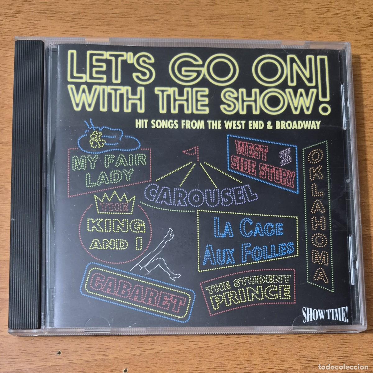CDs de m&uacute;sica: LET'S GO ON WITH THE SHOW! HIT SONGS FROM THE WEST END & BROADWAY - CD