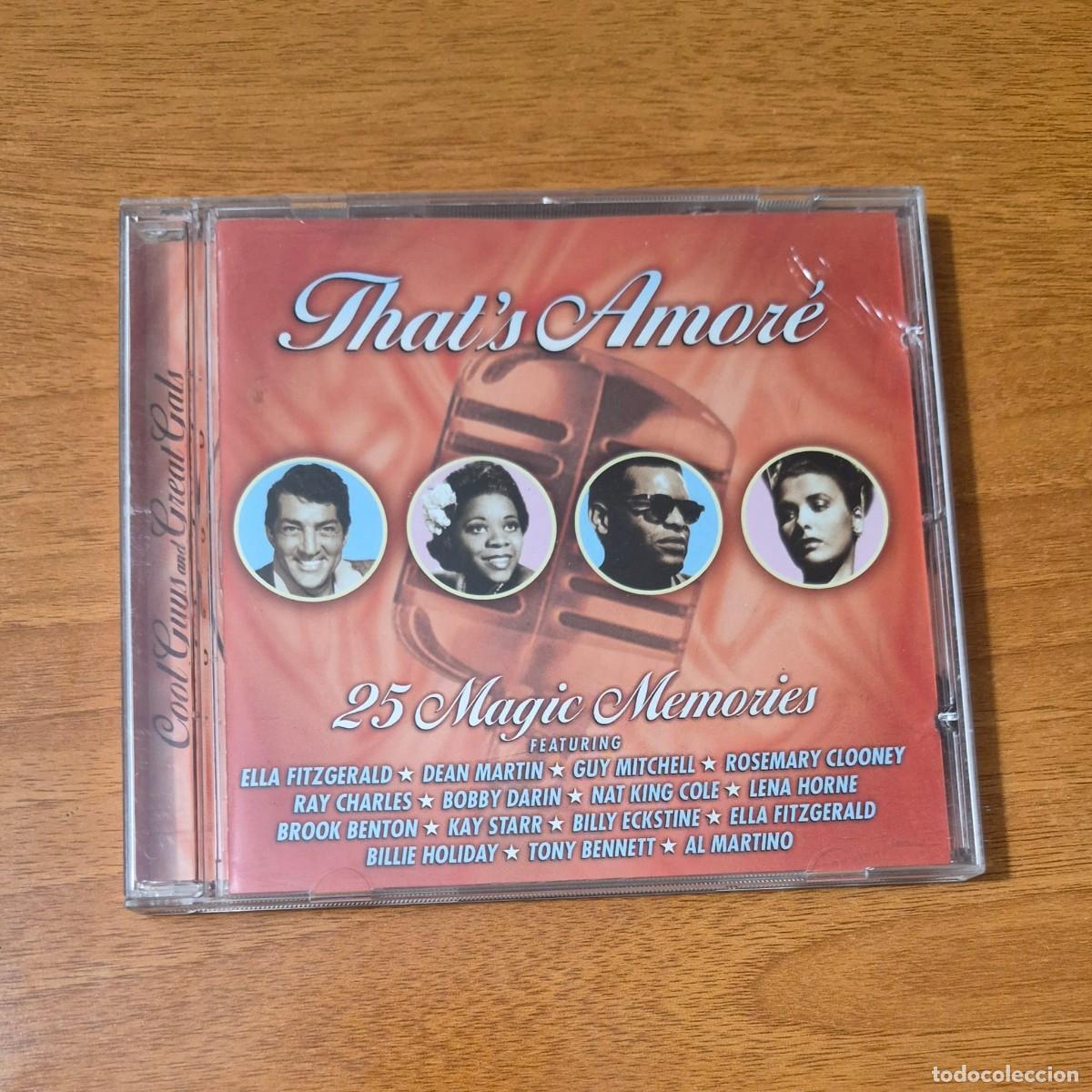 CDs de m&uacute;sica: THAT'S AMOR&Eacute;: 25 MAGIC MEMORIES - CD