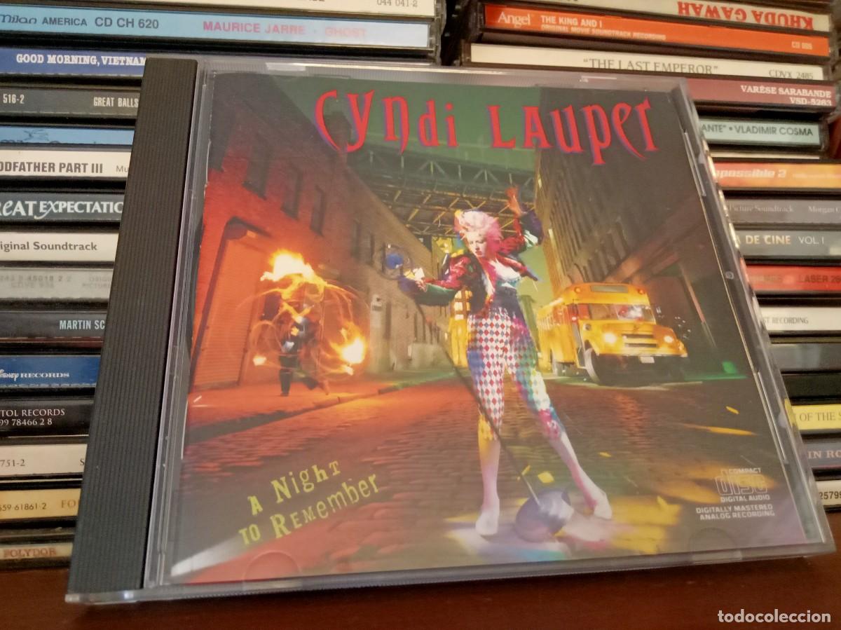 CDs de m&uacute;sica: Cyndi Lauper - A Night To Remember - cd - us 1989