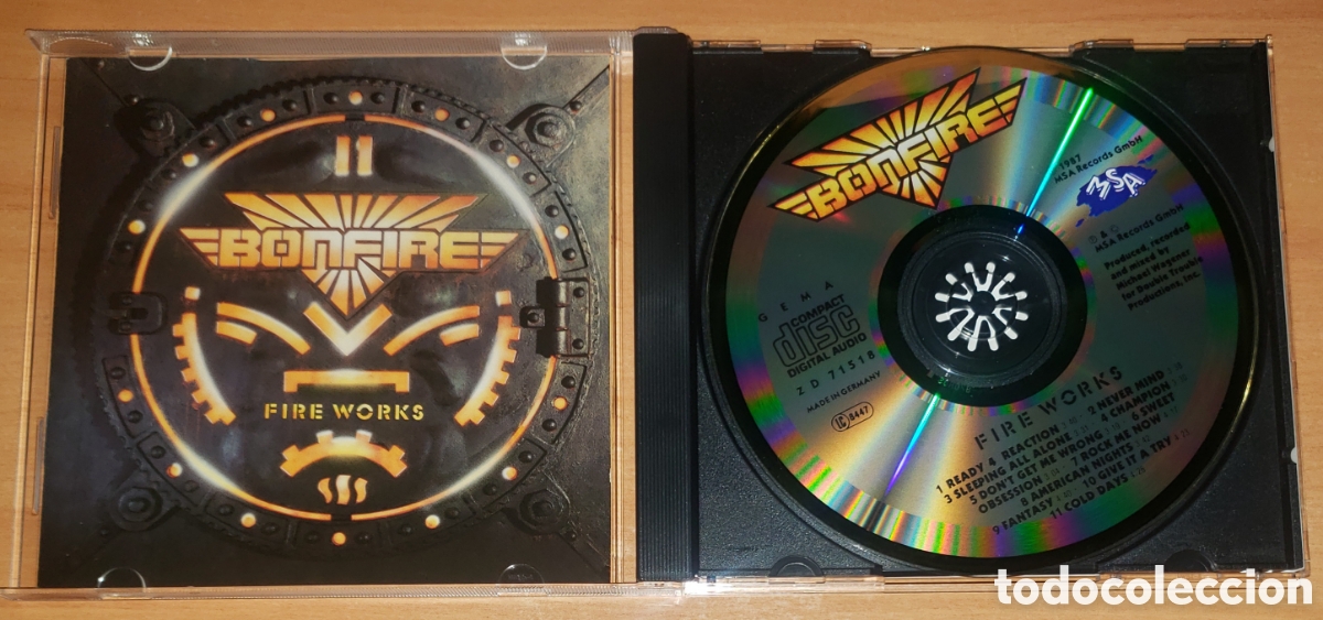 CDs de m&uacute;sica: Bonfire - Fire Works