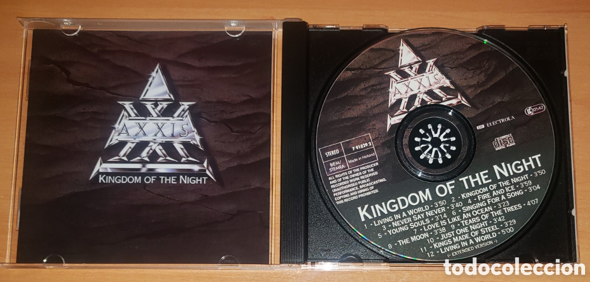 CDs de m&uacute;sica: Axxis - Kingdom Of The Night