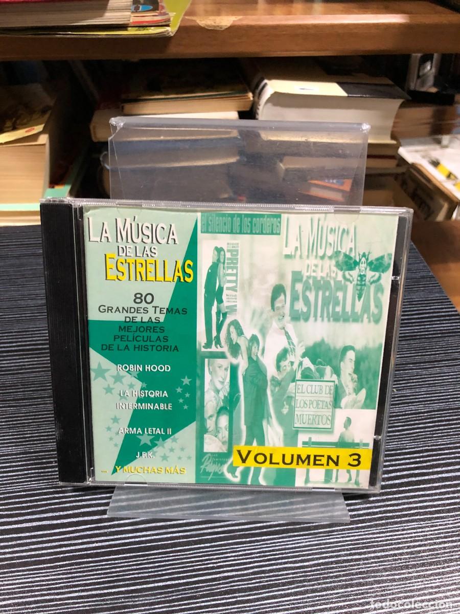 CDs de m&uacute;sica: La M&uacute;sica de las Estrellas - Vol. 3 Recopilatorio de BSOs (Pretty Woman, Robin Hood, etc.)