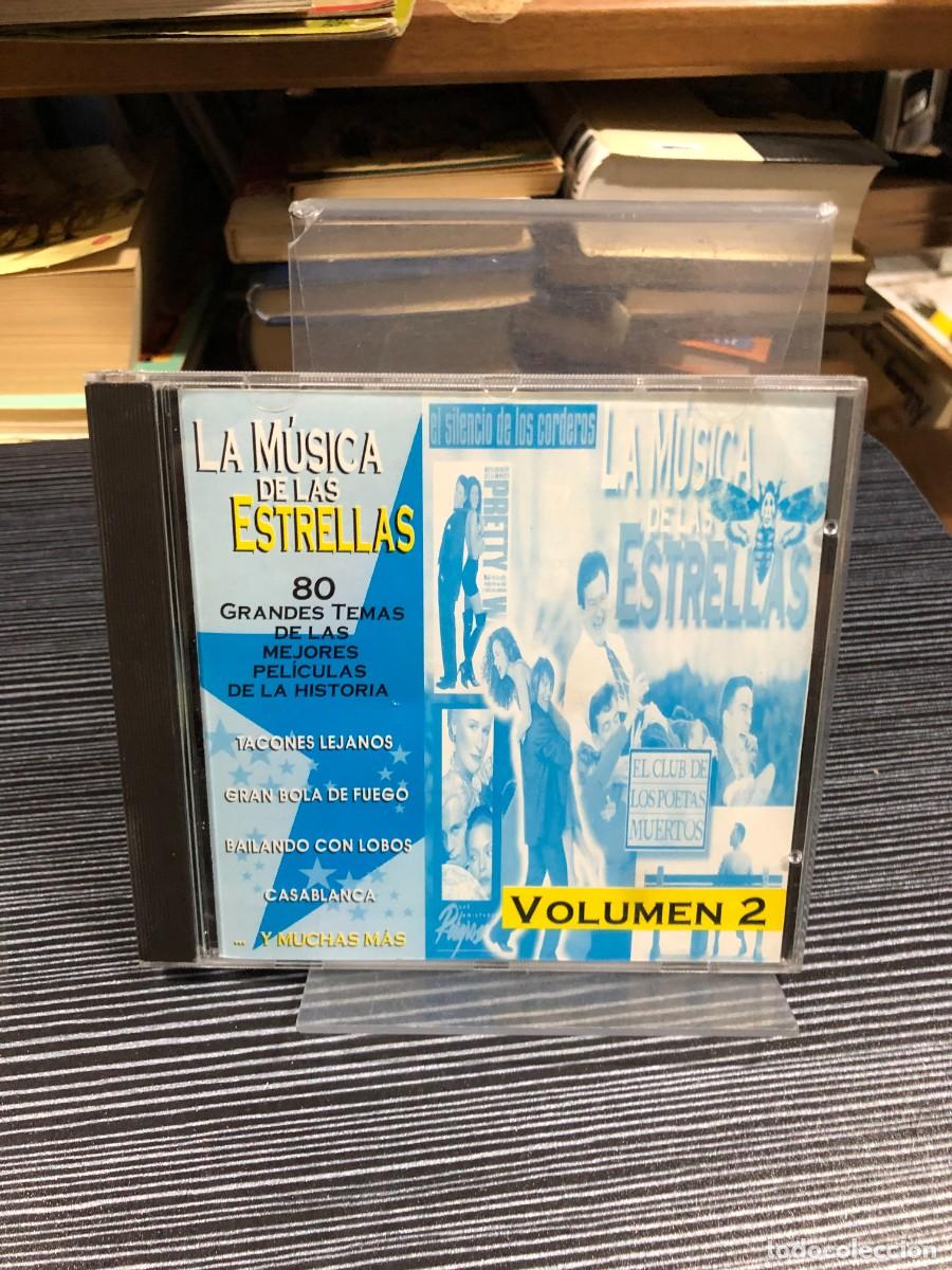 CDs de m&uacute;sica: La M&uacute;sica de las Estrellas - Vol. 2 Recopilatorio de BSOs (Tacones Lejanos, Casablanca, etc.)