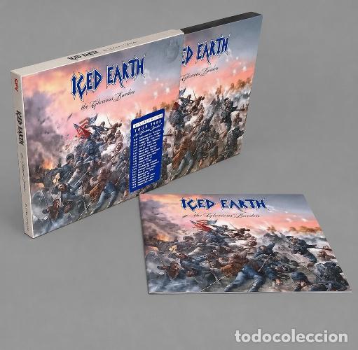 CDs de m&uacute;sica: [DOBLE CD]. ICED EARTH. THE GLORIOUS BURDEN. DIGIPACK. - Foto 1