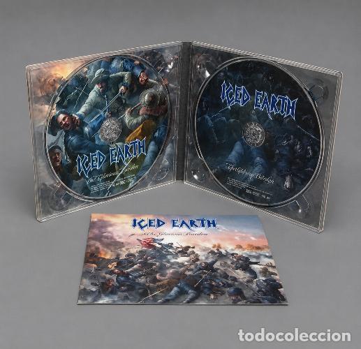 CDs de m&uacute;sica: [DOBLE CD]. ICED EARTH. THE GLORIOUS BURDEN. DIGIPACK. - Foto 3