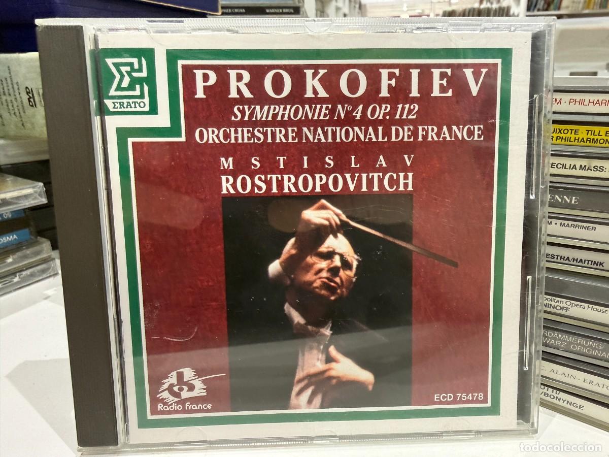 CDs de m&uacute;sica: Prokofiev - Mstislav Rostropovich - Symphonie No.4 Op.112 (CD)