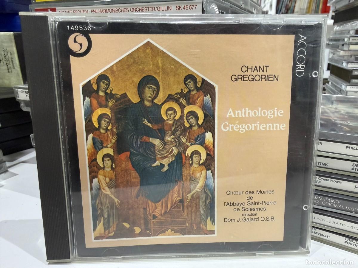 CDs de m&uacute;sica: Chant Gregorien &minus; Anthologie Gr&eacute;gorienne (CD)