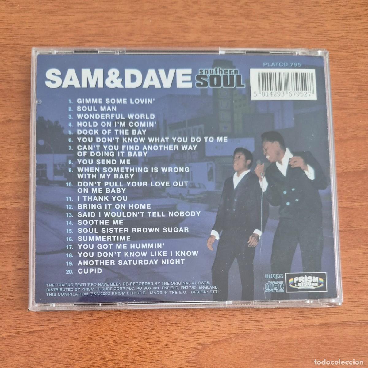 CDs de m&uacute;sica: SOUTHERN SOUL - SAM & DAVE (CD) - Foto 2