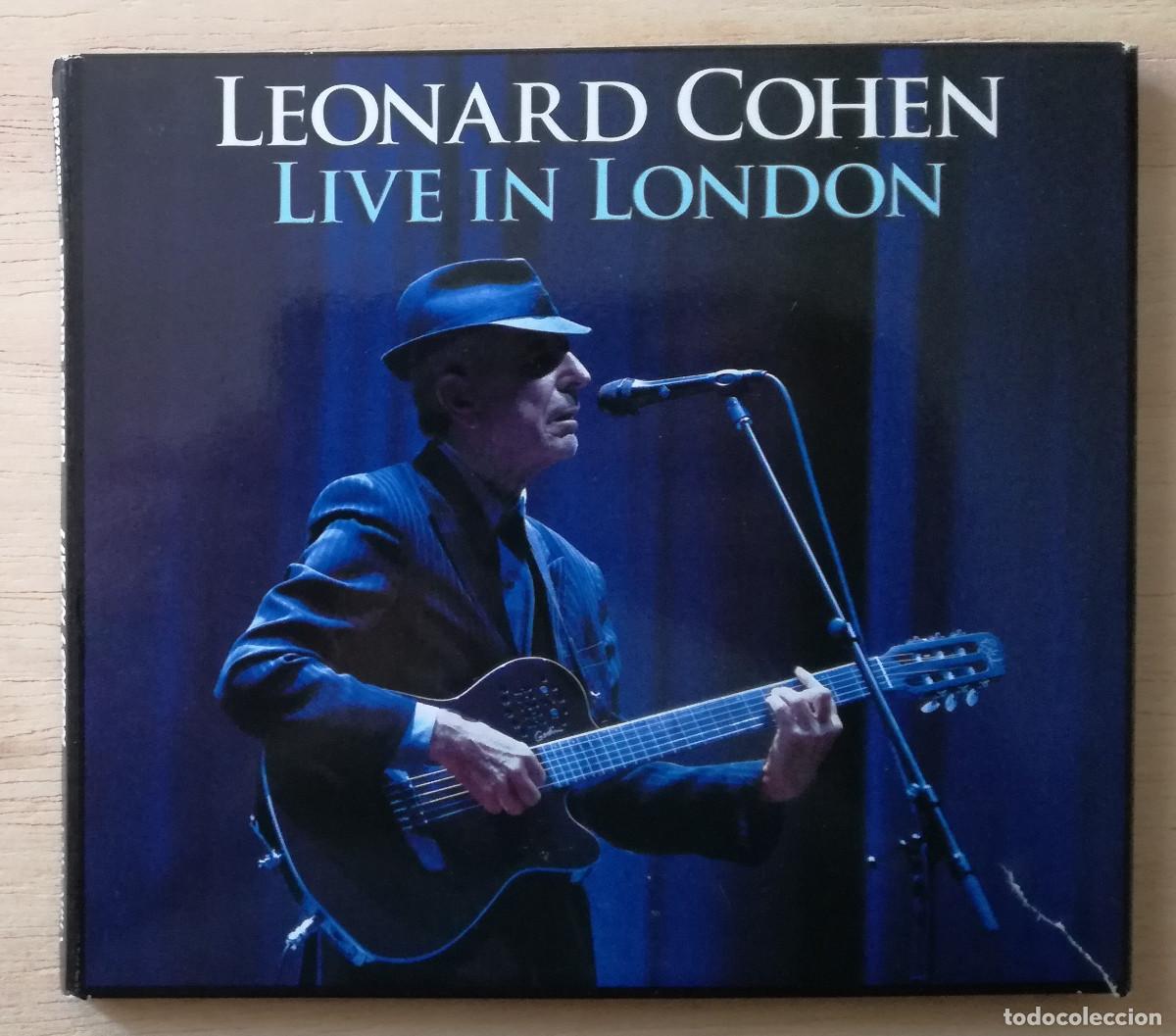 CDs de m&uacute;sica: LEONARD COHEN - LIVE IN LONDON - 2XCD - PEDIDO MINIMO 7&euro;