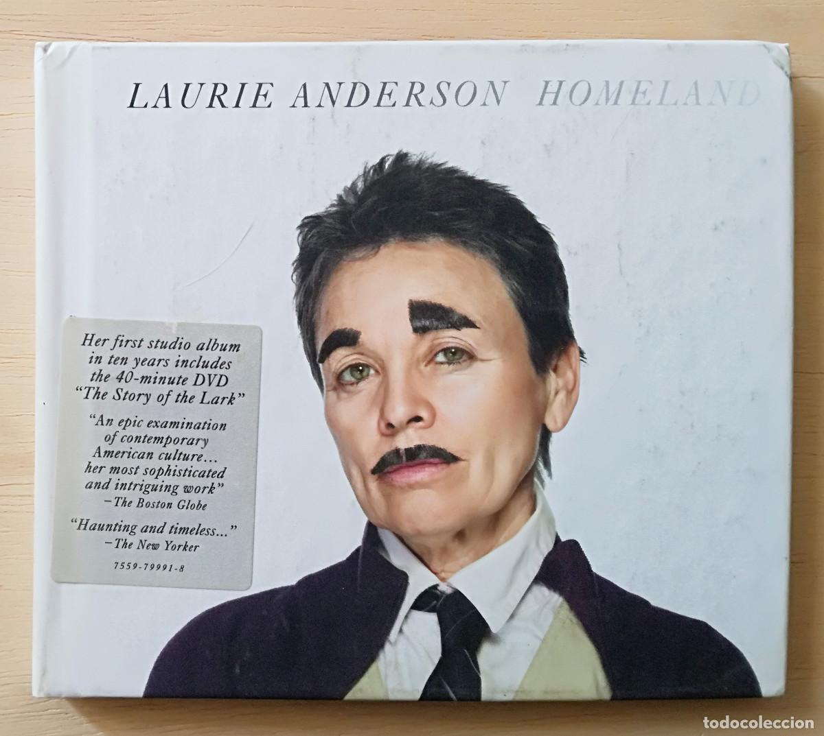 CDs de m&uacute;sica: LAURIE ANDERSON - HOMELAND + THE STORY OF THE LARK - LIBRO CD + DVD