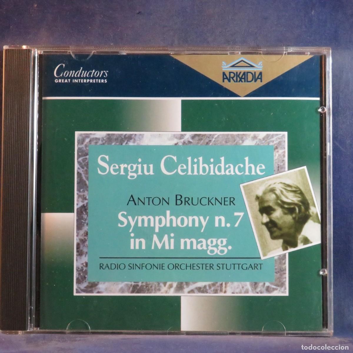 CDs de m&uacute;sica: SERGIU CELIBIDACHE / ANTON BRUCKNER - SYMPHONY N&ordm; 7 IN MI MAGG - CD