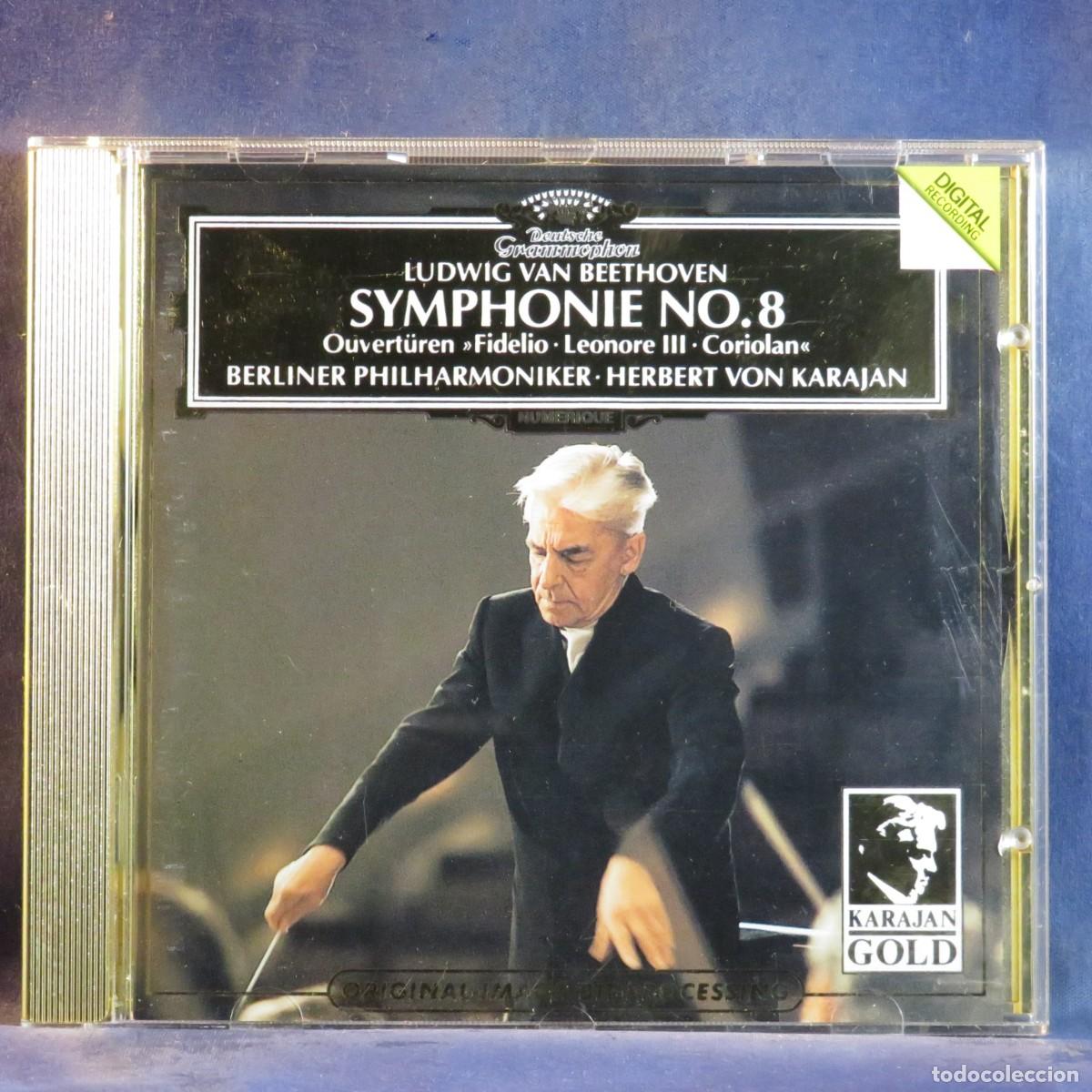 CDs de m&uacute;sica: HERBERT VON KARAJAN - LUDWIG VAN BEETHOVEN - SYMPHONIE NO. 8 - CD