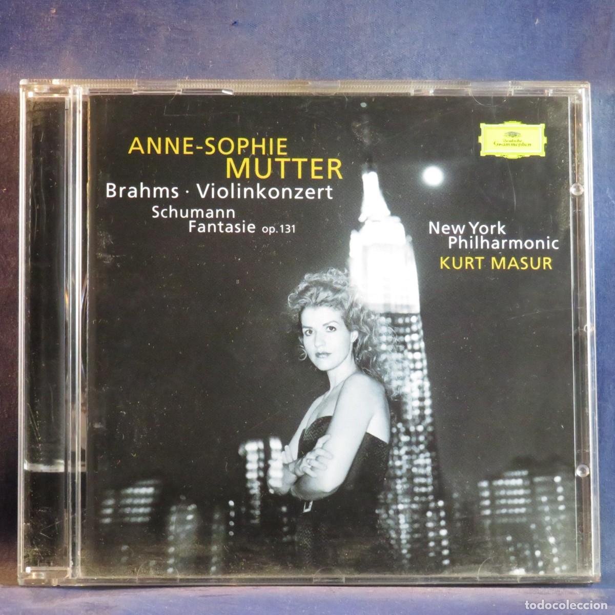 CDs de m&uacute;sica: BRAHMS / SCHUMANN - ANNE-SOPHIE MUTTER &ndash; VIOLINKONZERT / FANTASIE OP. 131 - CD