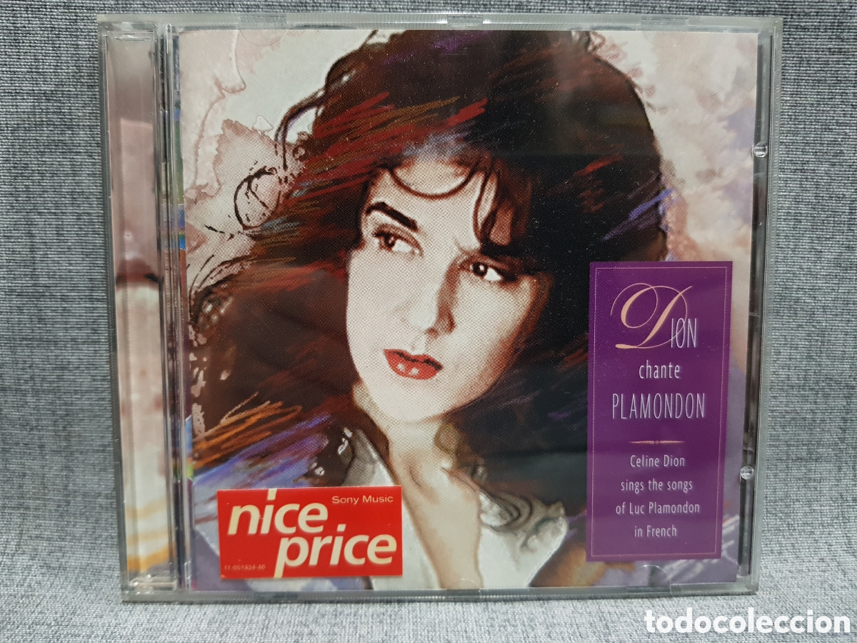 CDs de m&uacute;sica: CELINE DION. DION CHANTE PLAMONDON. CD. COLUMBIA SONY 1991