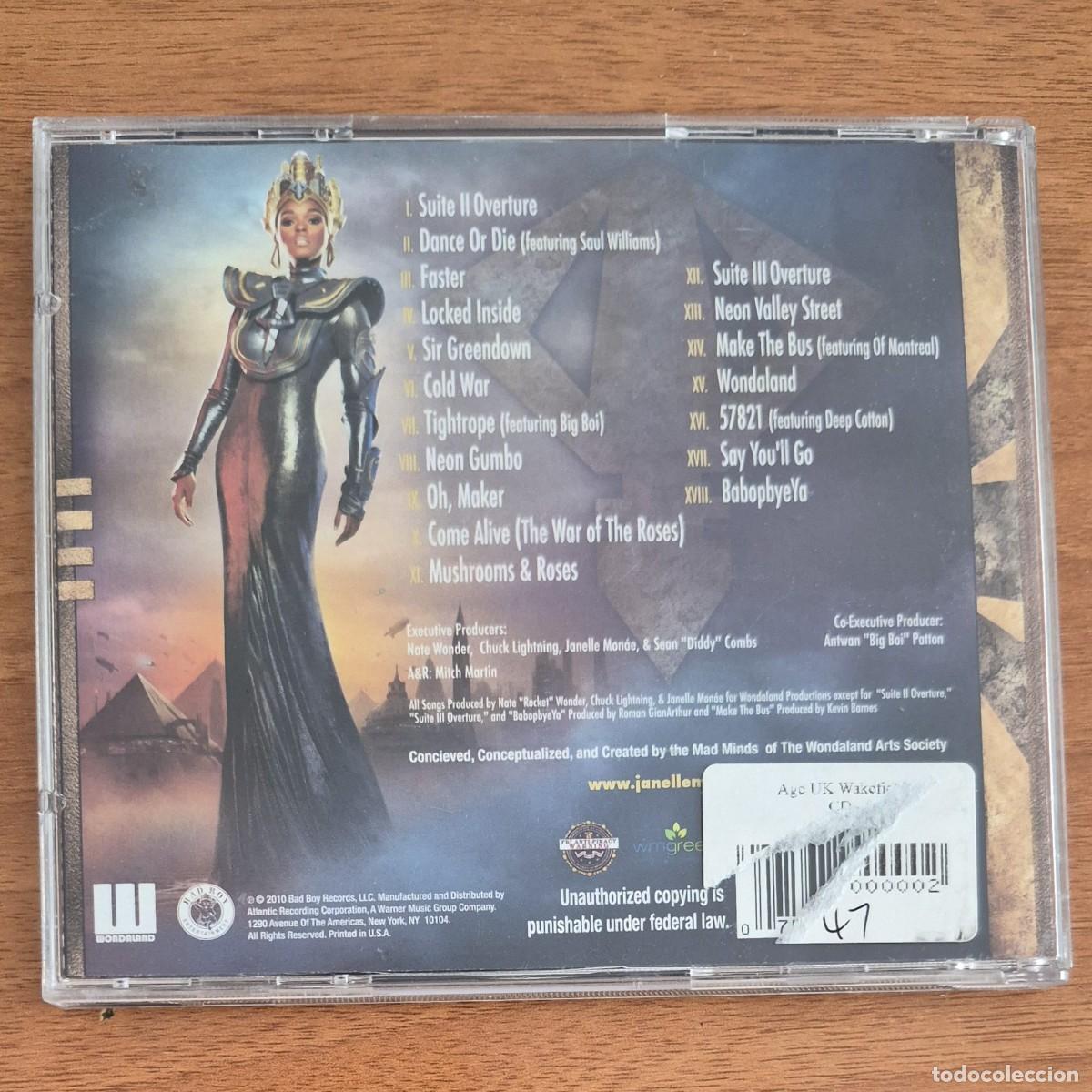 CDs de m&uacute;sica: THE ARCHANDROID - JANELLE MON&Aacute;E (SUITES II AND III) CD - Foto 2