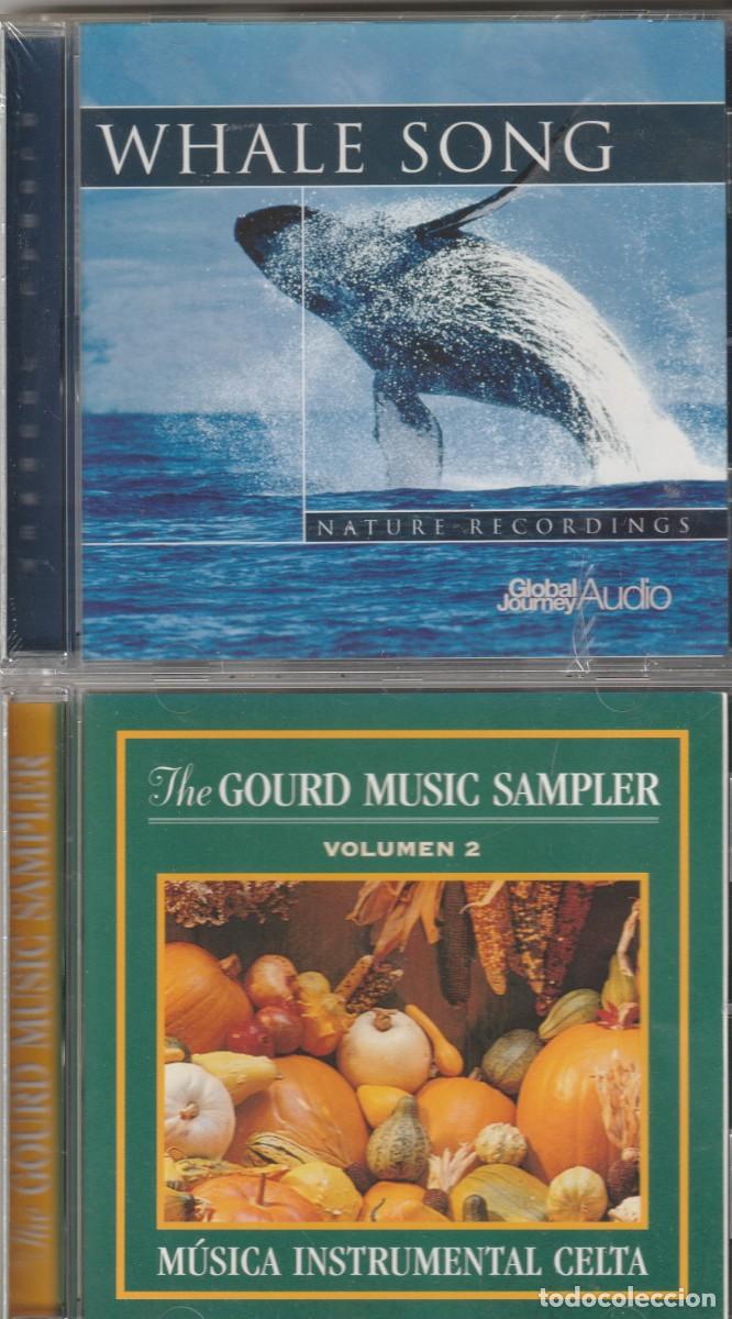 CDs de m&uacute;sica: Unknown Artist &ndash; Whale Song-2001+ REGALO +THE GOURD MUSIC SAMPLER VL 2- nstrumental Celta -1998-