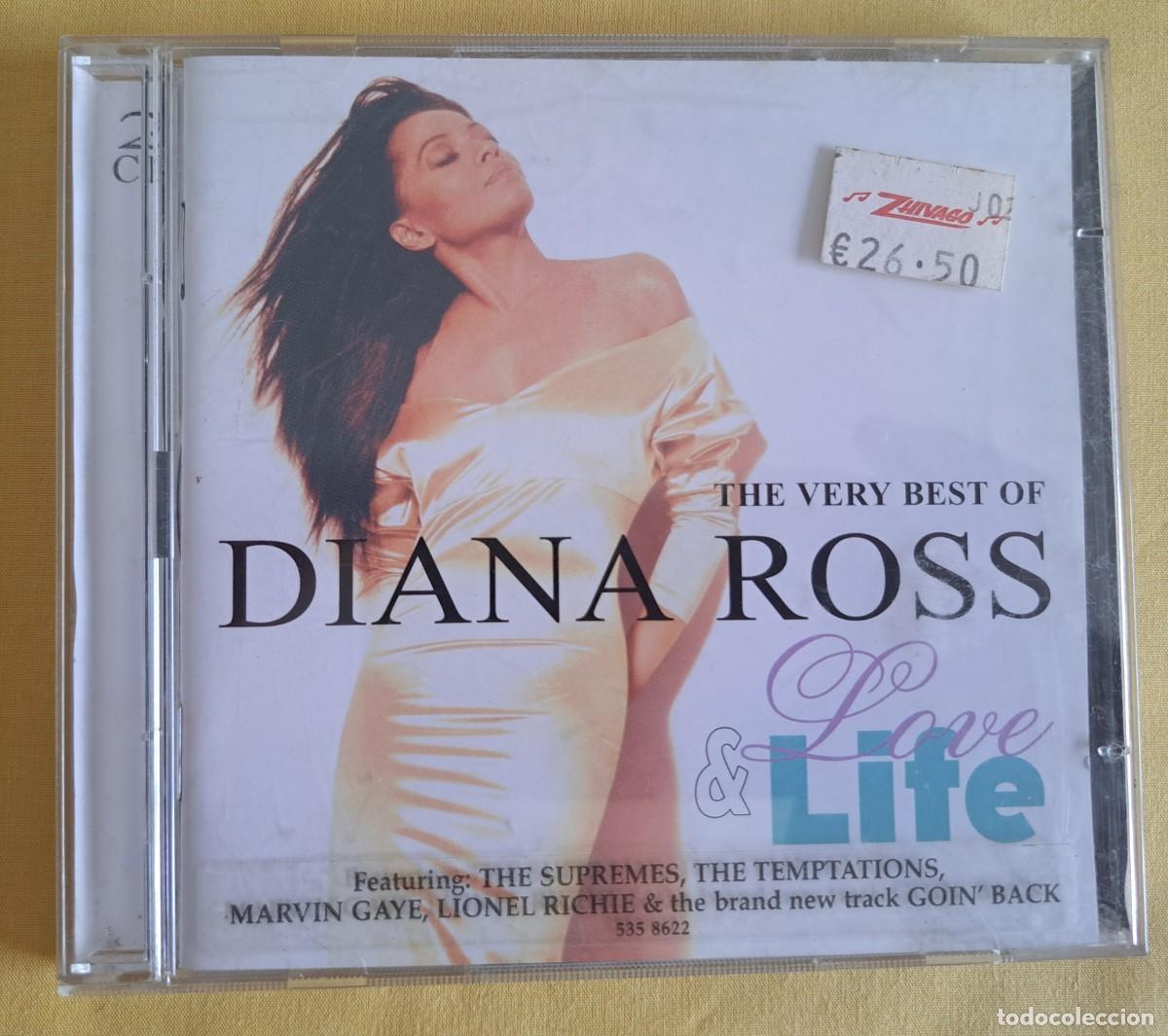 CDs de m&uacute;sica: DIANA ROSS - LOVE & LIVE (THE VERY BEST OF DIANA ROSS) (2 CD) - EMI &ndash; 7243 5 35862 2 5 - EUROPE 2001